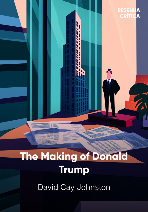 Capa do livro The Making of Donald Trump, de David Cay Johnston — resumo e resenha crítica no 12min