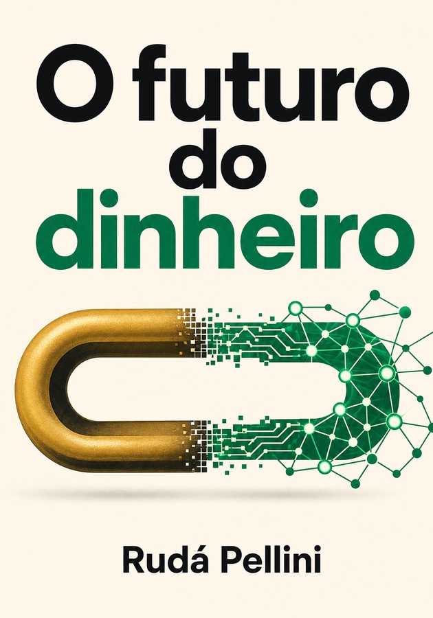 Capa do livro O futuro do dinheiro, de Rudá Pellini — resumo e resenha crítica no 12min