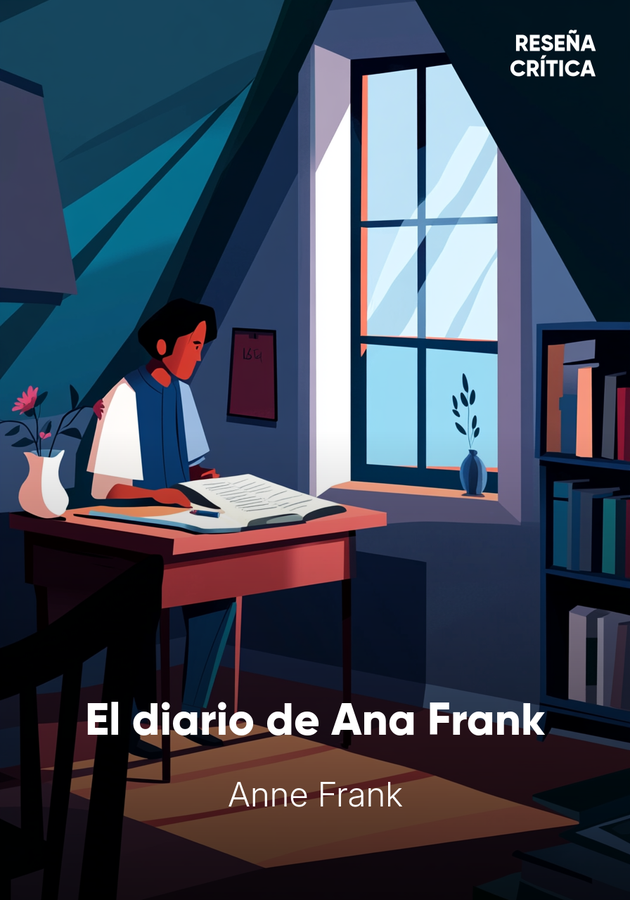 Portada del libro El diario de Ana Frank, de Anne Frank — resumen crítico y reseña en 12min