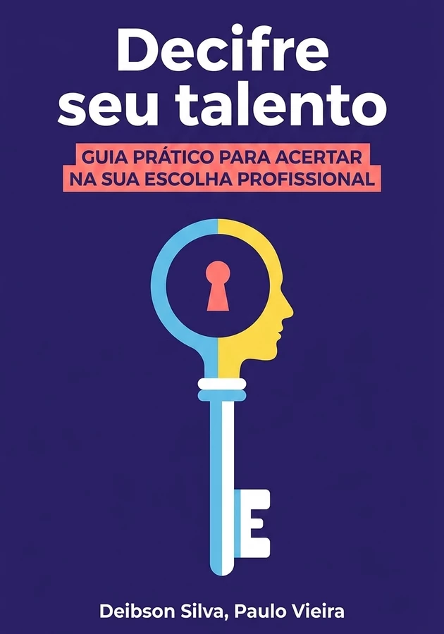 Capa do livro Decifre seu talento, de Paulo Vieira — resumo e resenha crítica no 12min