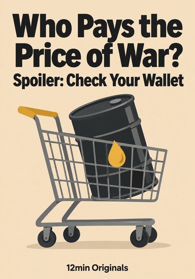 Book cover of Who Pays the Price of War? Spoiler: Check Your Wallet by 12min Originals — critical summary review on 12min