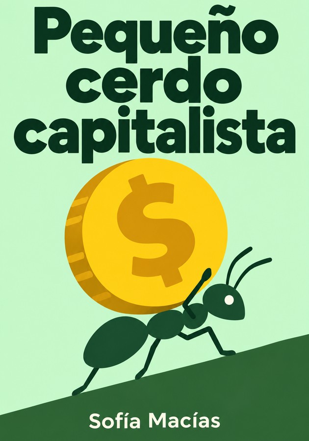 Portada del libro Pequeño cerdo capitalista, de Sofía Macías — resumen crítico y reseña en 12min