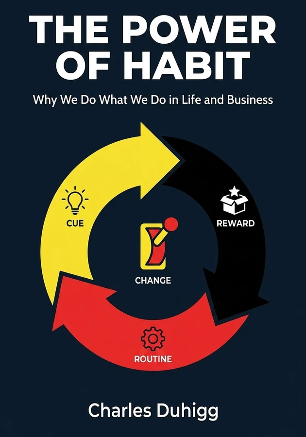 Book cover of The Power of Habit by Charles Duhigg — critical summary review on 12min