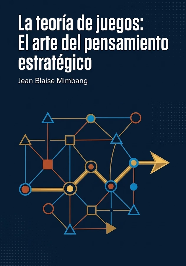 Portada del libro La teoría de juegos: El arte del pensamiento estratégico, de Jean Blaise Mimbang — resumen crítico y reseña en 12min