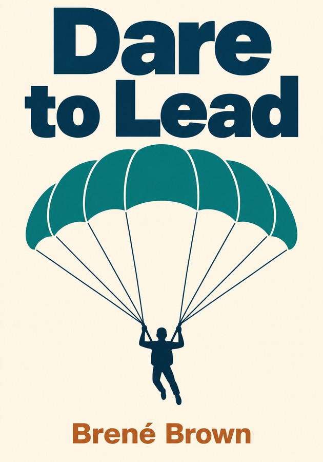Book cover of Dare to Lead by Brené Brown — critical summary review on 12min