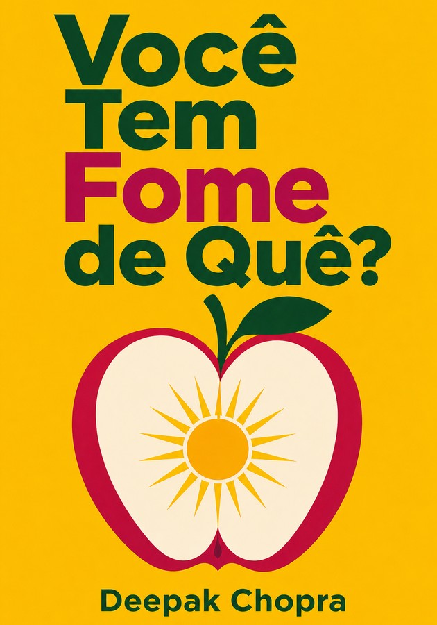 Capa do livro Você Tem Fome de Quê?, de Deepak Chopra — resumo e resenha crítica no 12min