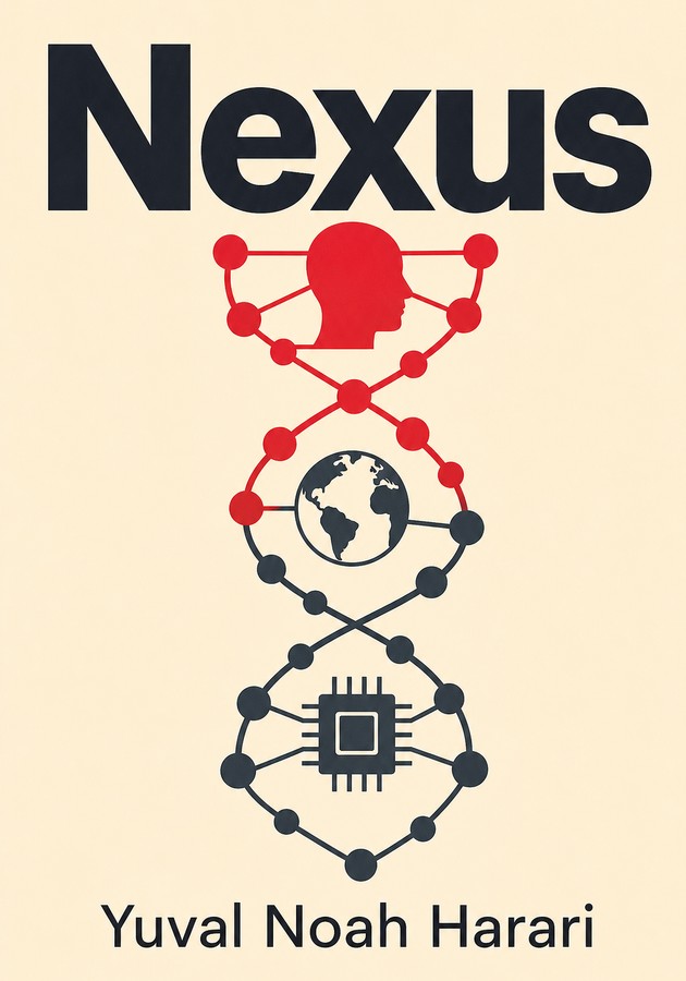 Capa do livro Nexus, de Yuval Noah Harari — resumo e resenha crítica no 12min