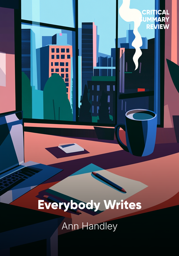 Book cover of Everybody Writes by Ann Handley — critical summary review on 12min