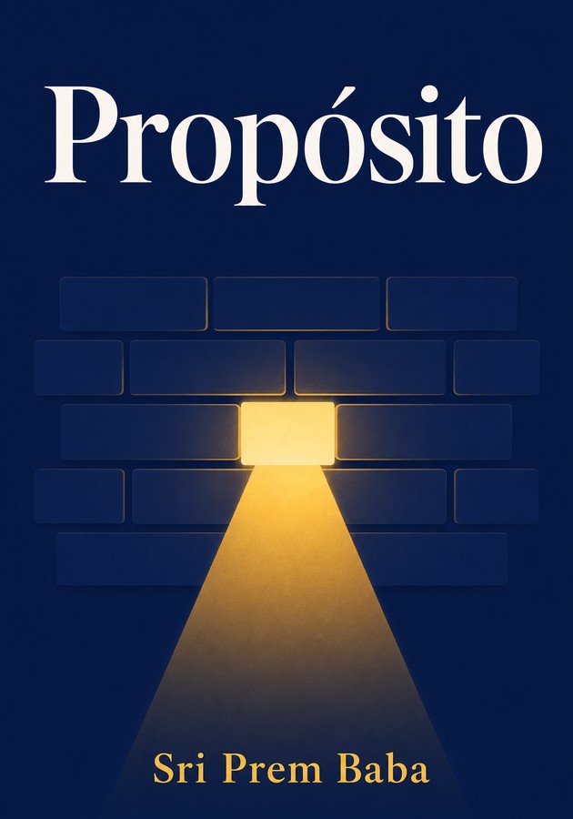 Capa do livro Propósito, de Sri Prem Baba — resumo e resenha crítica no 12min
