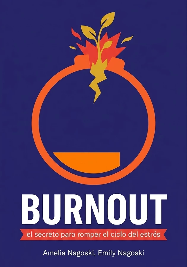 Portada del libro Burnout: el secreto para romper el ciclo del estrés, de Amelia Nagoski & Emily Nagoski — resumen crítico y reseña en 12min