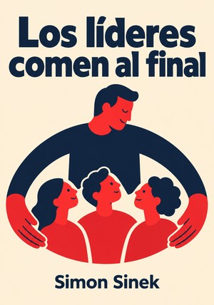 Portada del libro Los líderes comen al final, de Simon Sinek — resumen crítico y reseña en 12min