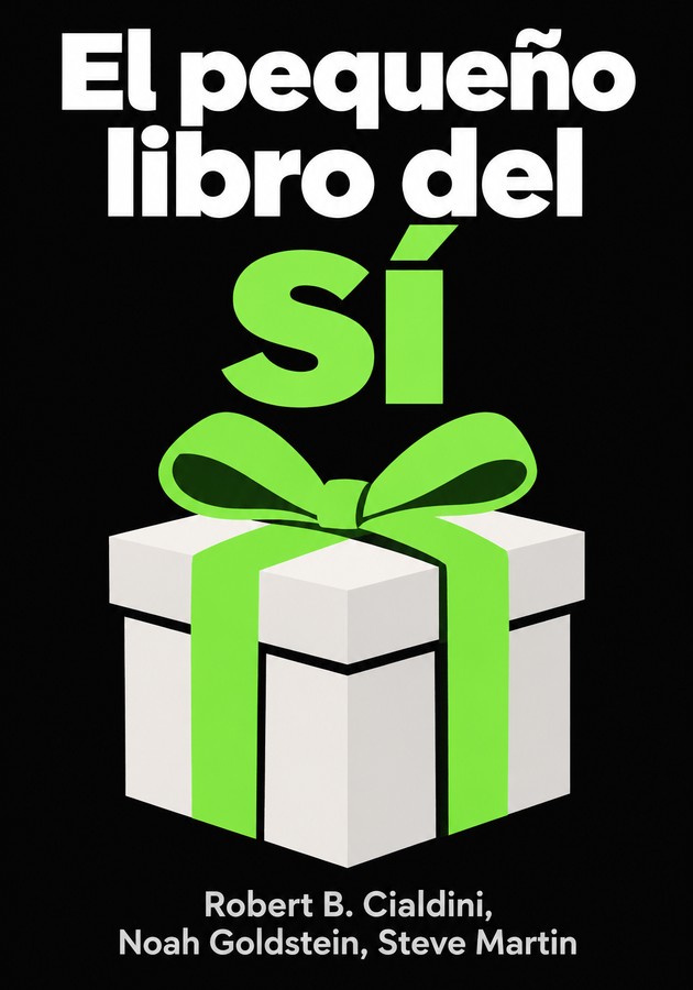 Portada del libro El pequeño libro del sí, de Robert B. Cialdini — resumen crítico y reseña en 12min