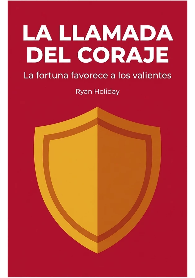 Portada del libro La llamada del coraje, de Ryan Holiday — resumen crítico y reseña en 12min