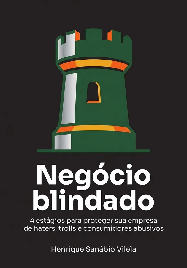 Capa do livro Negócio blindado, de Henrique Sanábio Vilela — resumo e resenha crítica no 12min