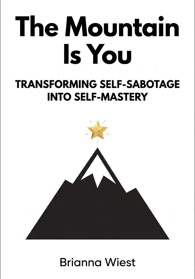 Book cover of The Mountain Is You by Brianna Wiest — critical summary review on 12min