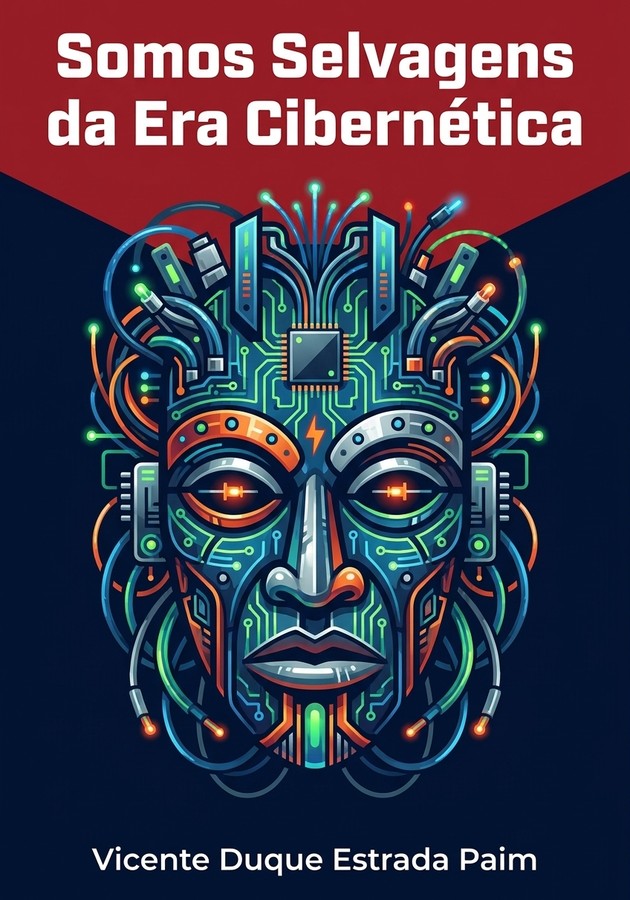 Capa do livro Somos Selvagens da Era Cibernética, de Vicente Duque Estrada Paim — resumo e resenha crítica no 12min