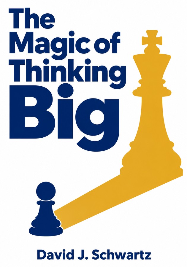 Book cover of The Magic of Thinking Big by David J. Schwartz — critical summary review on 12min