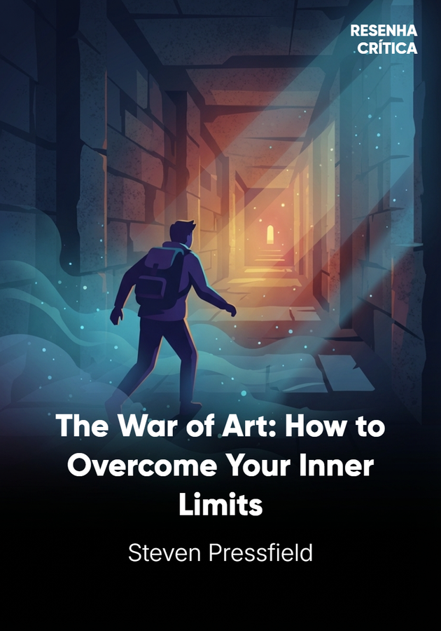 Book cover of The War of Art by Steven Pressfield — critical summary review on 12min