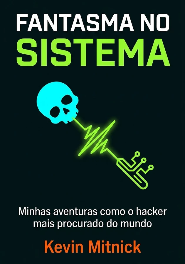 Capa do livro Fantasma no sistema, de Kevin Mitnick — resumo e resenha crítica no 12min