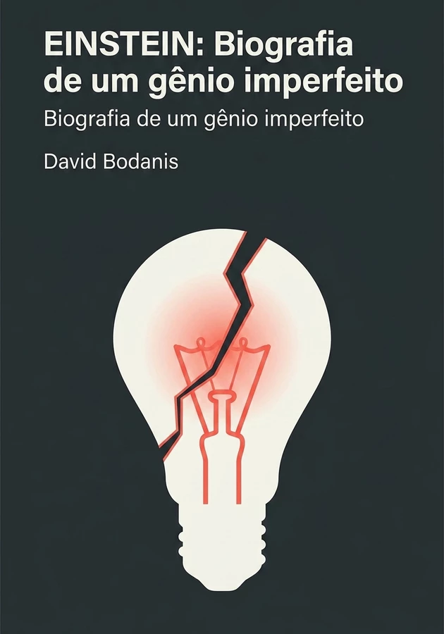 Capa do livro Einstein:  Biografia de um gênio imperfeito, de David Bodanis — resumo e resenha crítica no 12min