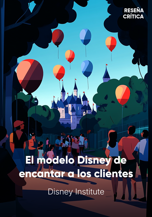 Portada del libro El modelo Disney de encantar a los clientes, de Disney Institute — resumen crítico y reseña en 12min