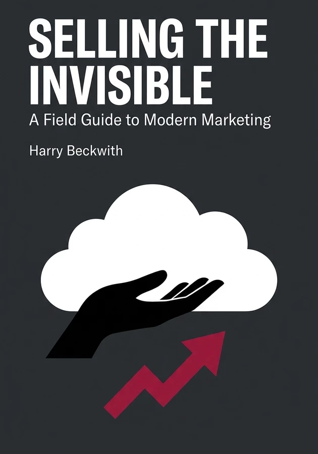 Book cover of Selling the Invisible by Harry Beckwith — critical summary review on 12min
