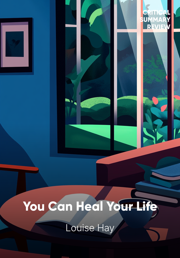 Book cover of You Can Heal Your Life by Louise Hay — critical summary review on 12min