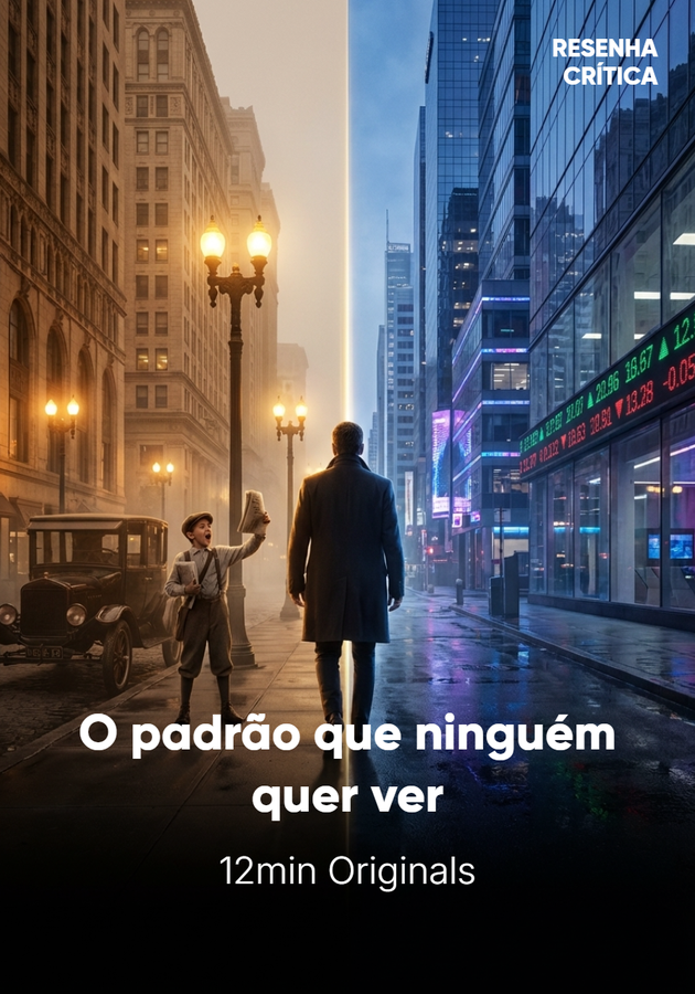 Capa do livro O padrão que ninguém quer ver, de 12min Originals — resumo e resenha crítica no 12min