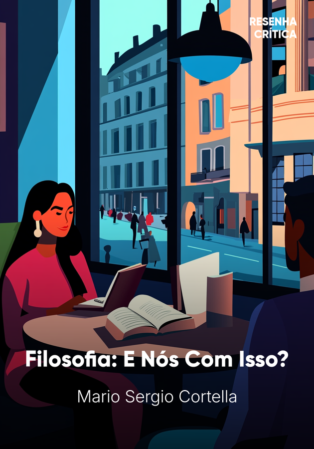 Capa do livro Filosofia: E Nós Com Isso?, de Mario Sergio Cortella — resumo e resenha crítica no 12min