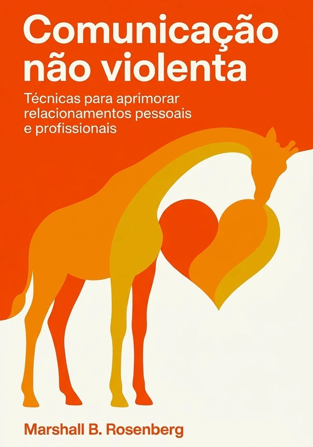 Capa do livro Comunicação não violenta, de Marshall B. Rosenberg — resumo e resenha crítica no 12min