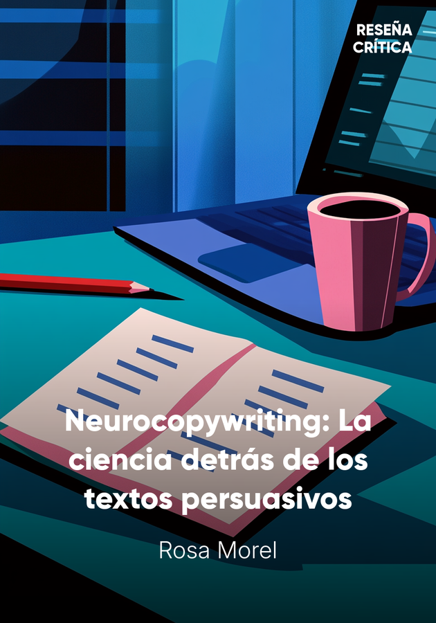 Portada del libro Neurocopywriting: La ciencia detrás de los textos persuasivos, de Rosa Morel — resumen crítico y reseña en 12min