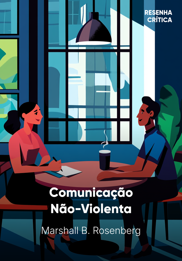 Capa do livro Comunicação não violenta, de Marshall B. Rosenberg — resumo e resenha crítica no 12min