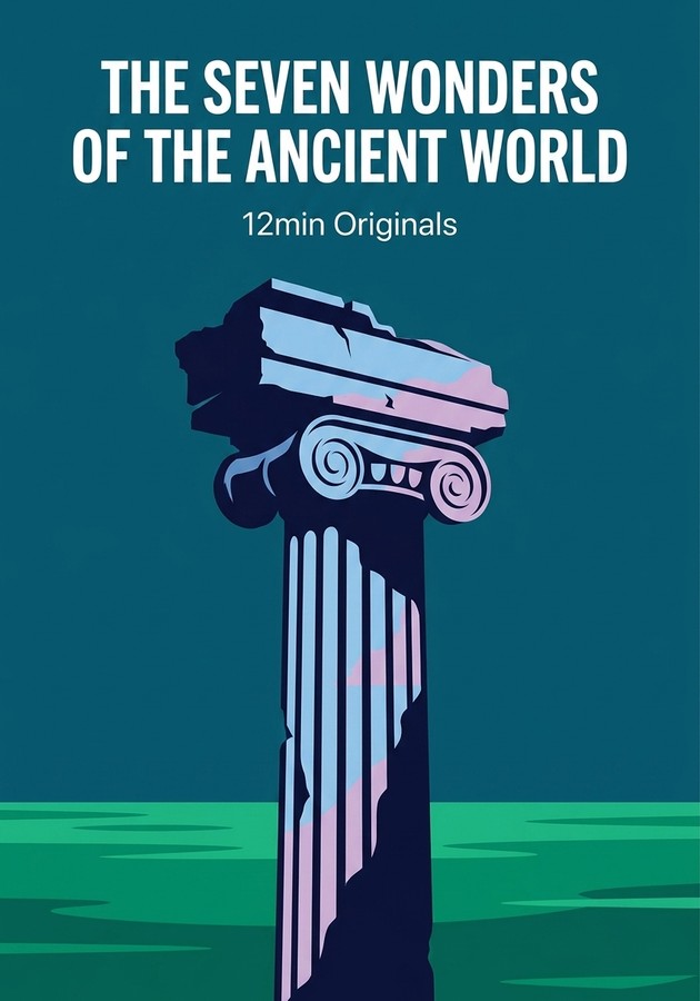 Book cover of The Seven Wonders of the Ancient World by 12min Originals — critical summary review on 12min