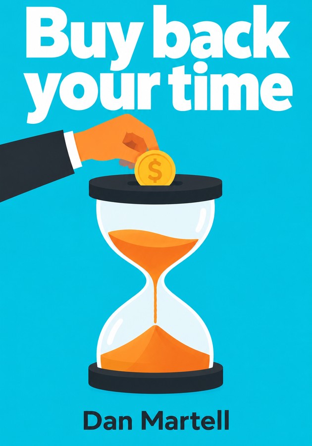 Book cover of Buy back your time by Dan Martell — critical summary review on 12min