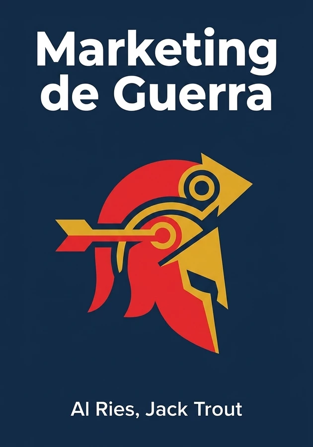 Capa do livro Marketing de Guerra, de Al Ries — resumo e resenha crítica no 12min