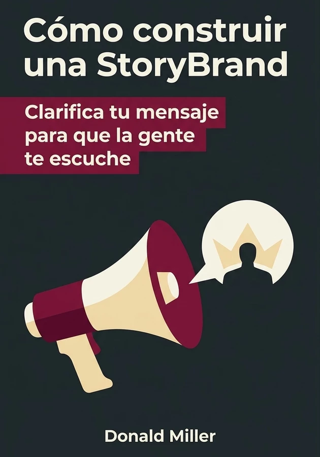 Portada del libro Cómo construir una StoryBrand, de Donald Miller — resumen crítico y reseña en 12min