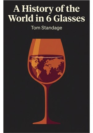 Book cover of A History of the World in 6 Glasses  by Tom Standage — critical summary review on 12min