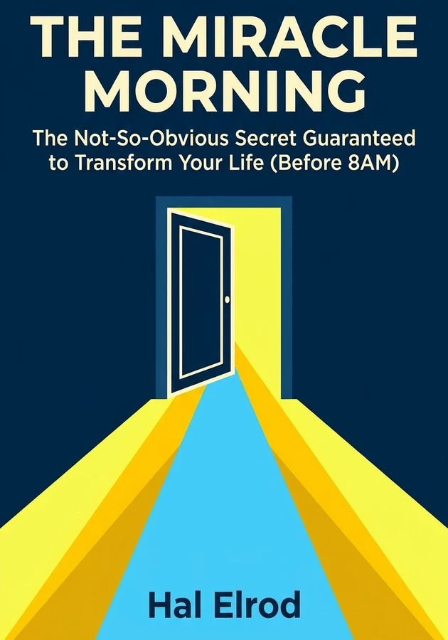 Book cover of The Miracle Morning by Hal Elrod — critical summary review on 12min