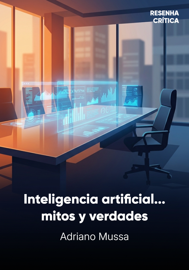 Portada del libro Inteligencia artificial... mitos y verdades, de Adriano Mussa — resumen crítico y reseña en 12min