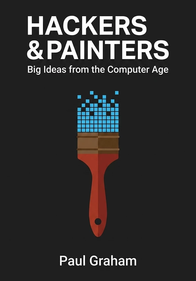 Capa do livro Hackers & Painters, de Paul Graham — resumo e resenha crítica no 12min