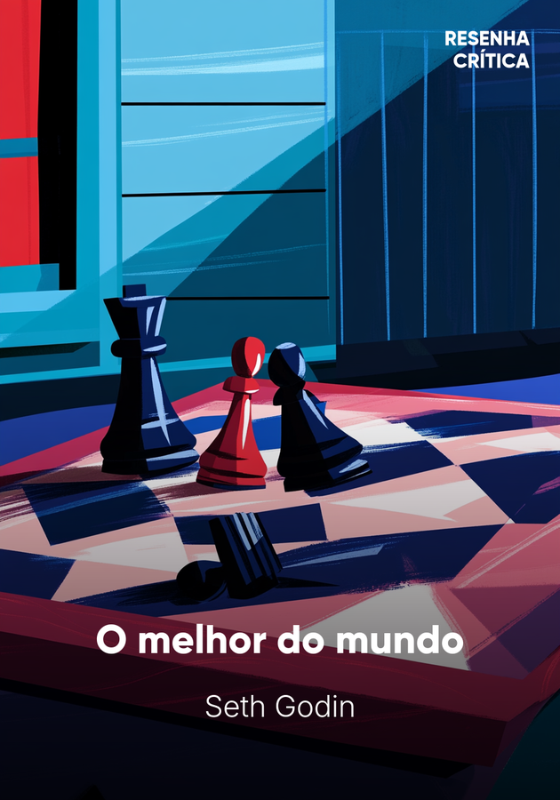 Capa do livro O melhor do mundo, de Seth Godin — resumo e resenha crítica no 12min