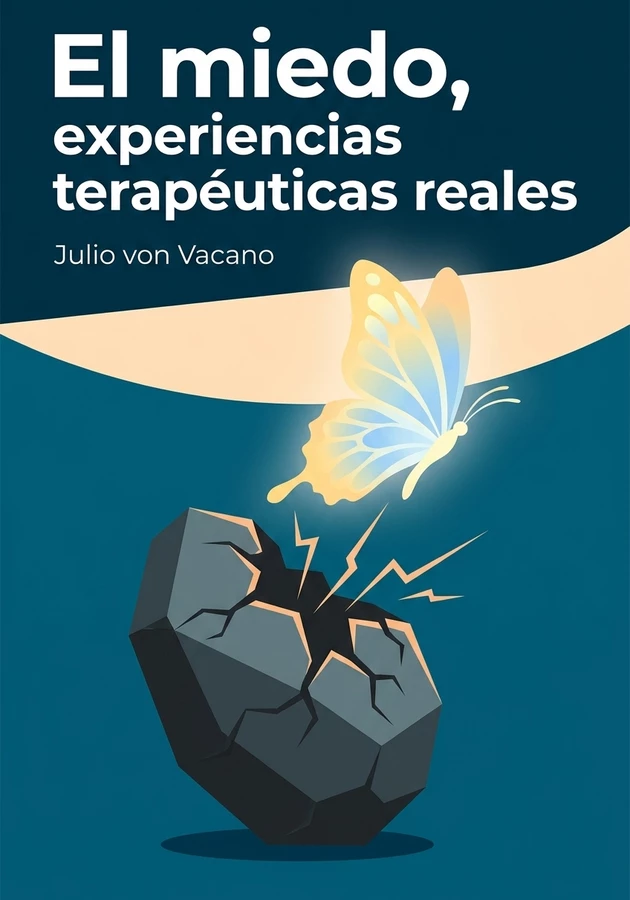 Portada del libro El miedo, experiencias terapéuticas reales, de Julio von Vacano — resumen crítico y reseña en 12min