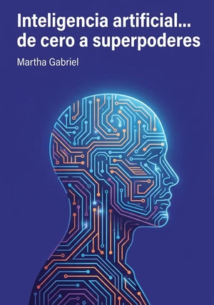 Portada del libro Inteligencia artificial... de cero a superpoderes, de Martha Gabriel — resumen crítico y reseña en 12min