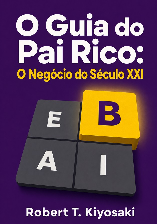 Capa do livro O Guia do Pai Rico: O Negócio do Século XXI, de Robert T. Kiyosaki — resumo e resenha crítica no 12min