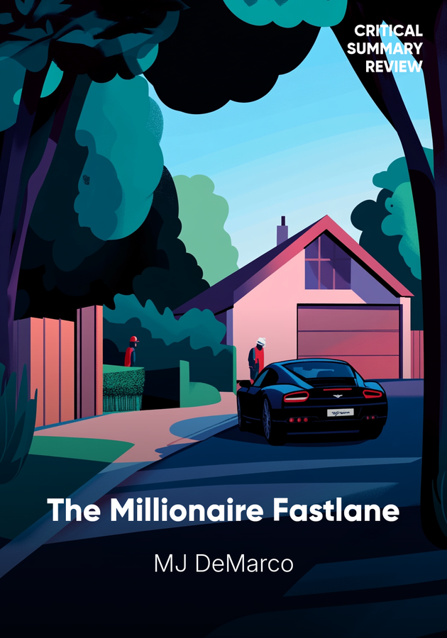 Book cover of The Millionaire Fastlane by MJ DeMarco — critical summary review on 12min