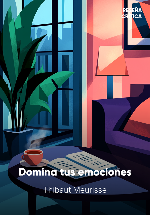 Portada del libro Domina tus emociones, de Thibaut Meurisse — resumen crítico y reseña en 12min