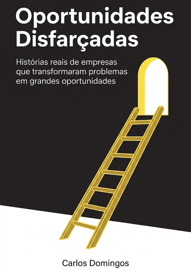 Capa do livro Oportunidades Disfarçadas, de Carlos Domingos — resumo e resenha crítica no 12min