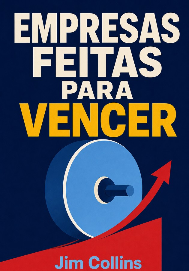 Capa do livro Empresas Feitas Para Vencer, de Jim Collins — resumo e resenha crítica no 12min