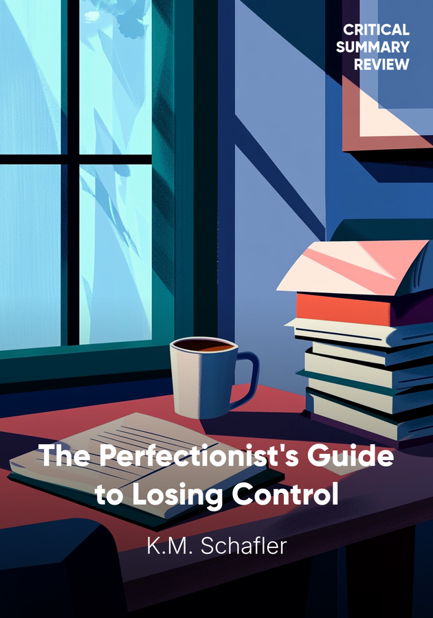 Book cover of The Perfectionist's Guide to Losing Control by K.M. Schafler — critical summary review on 12min