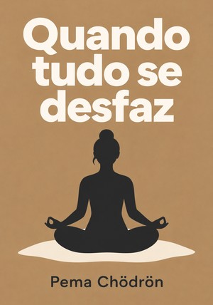 Capa do livro Quando tudo se desfaz, de Pema Chödrön — resumo e resenha crítica no 12min